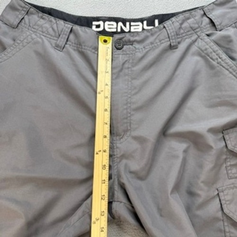 Denali Cargo Shorts Mens Regular 36 (FIT 37) Gray Hiking Outdoor Utility Work - Picture 6 of 14